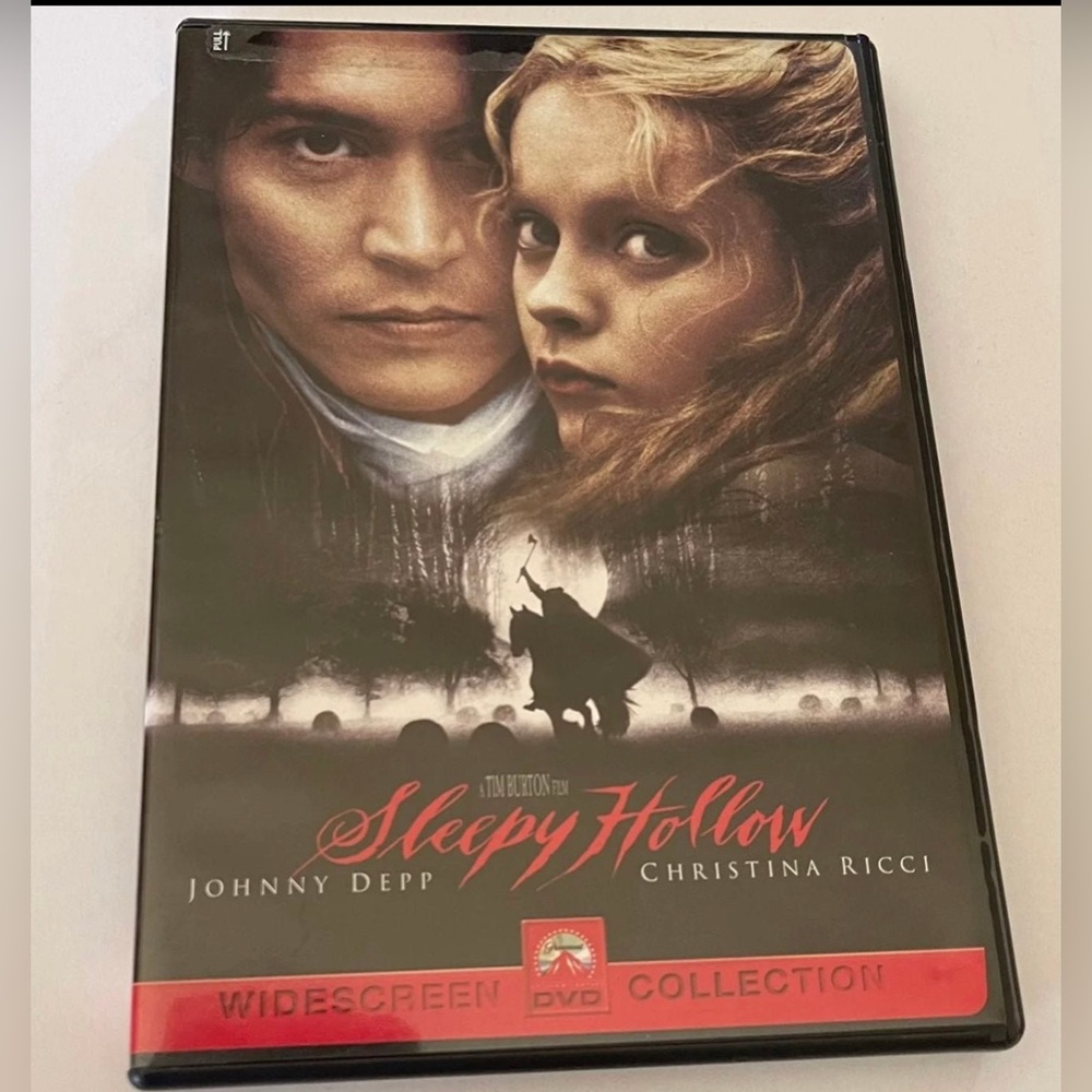 Sleepy Hollow movie  - DVD - Johnny Depp